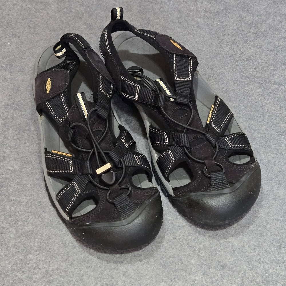KEEN Newport H2 Women's 10 Black Gray Waterproof Hiking Water Sandals